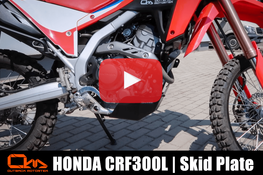 CRF300L Skid Plate Installation Video